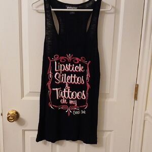 Cartel Ink Pinky Star Lightweight Muscle Tank Top